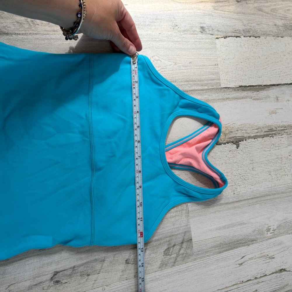 *SIZE UNKNOWN* Ivivva Girls Racerback Tank Top Built in Bra - Picture 5 of 9